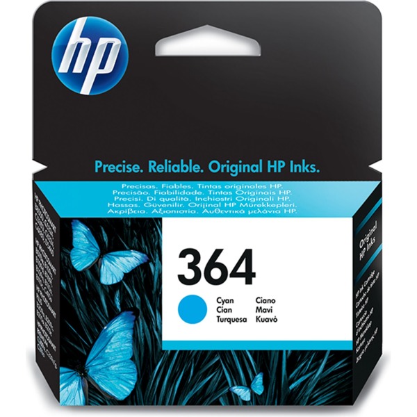 HP 364 cyan cartridge for HP Photosmart D7560 Printer