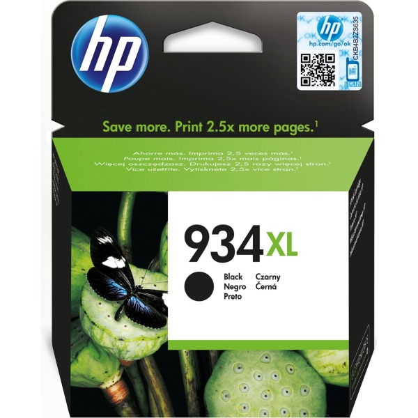 HP 934XL High Capacity Black Original Ink Cartridge for HP Officejet Pro 6230 ePrinter