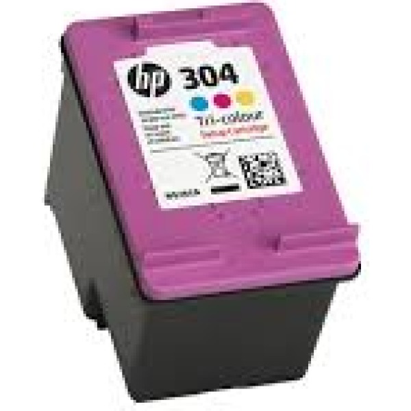 HP 304 Standard Capacity Colour Original Ink Cartridge - letterbox friendly