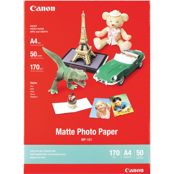 Canon MP-101 Matte Photo Paper A4 - 50 Sheets